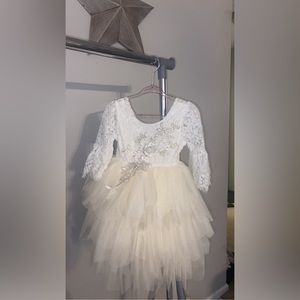 Toddler girls flower girl or special occasion dress